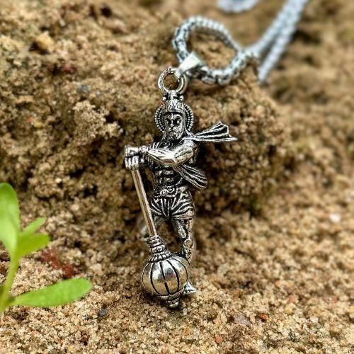 Hanuman Ji Lucky Charm Pendant Set Of 4